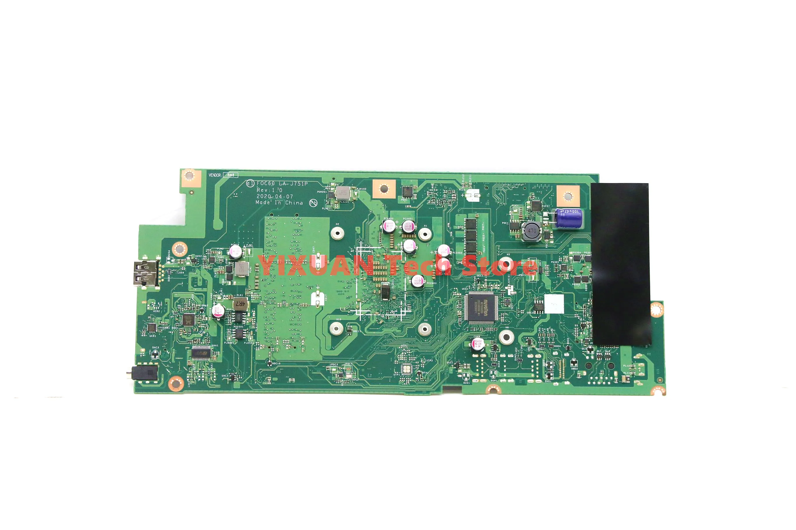 Imagem -02 - Placa-mãe Portátil para Lenovo Placa-mãe com r3 r5 r7 Cpu 5b20u54080 5b20u54437 5b20u54084 La-j751p Aio 324are05