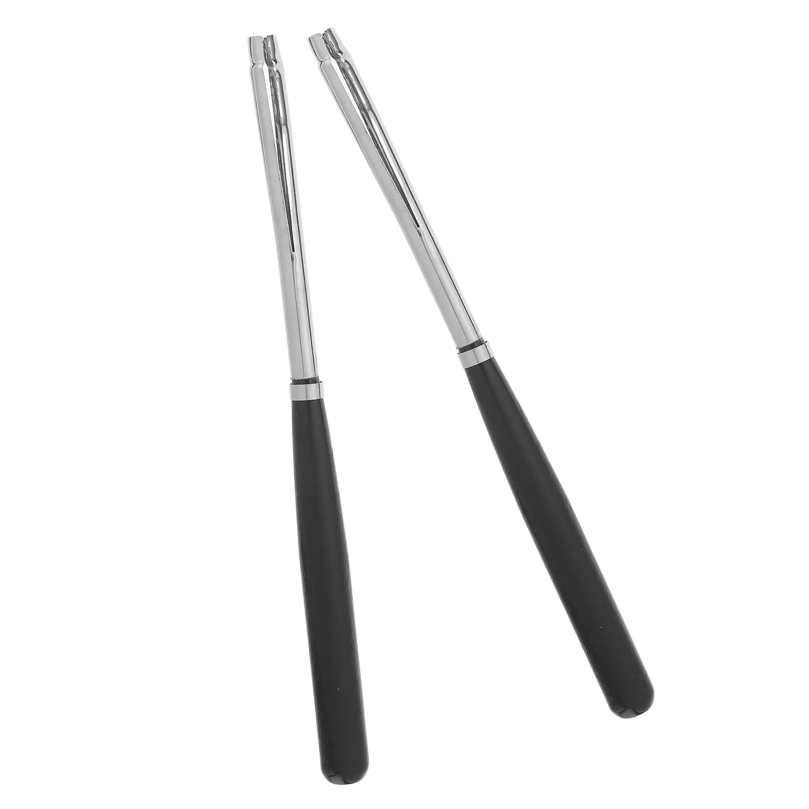 

2Pcs Artist Charcoal Holder Adjustable Birch Wood Pencil Holder Outdoor Sketching Drawing Tool Copper Tube Sketch Supplies