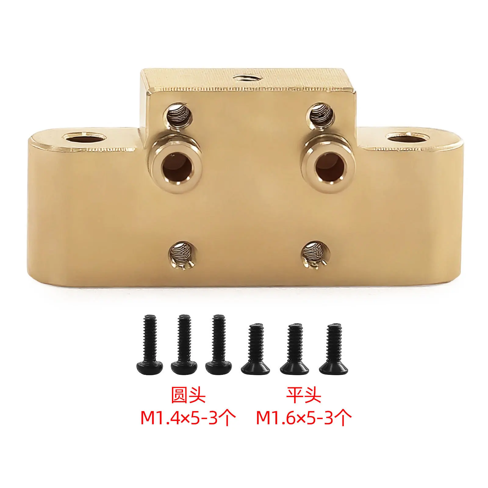 1/24 Micro-B 1/28 Micro-T latón brazo inferior delantero montaje RC coche actualización piezas Accesorios