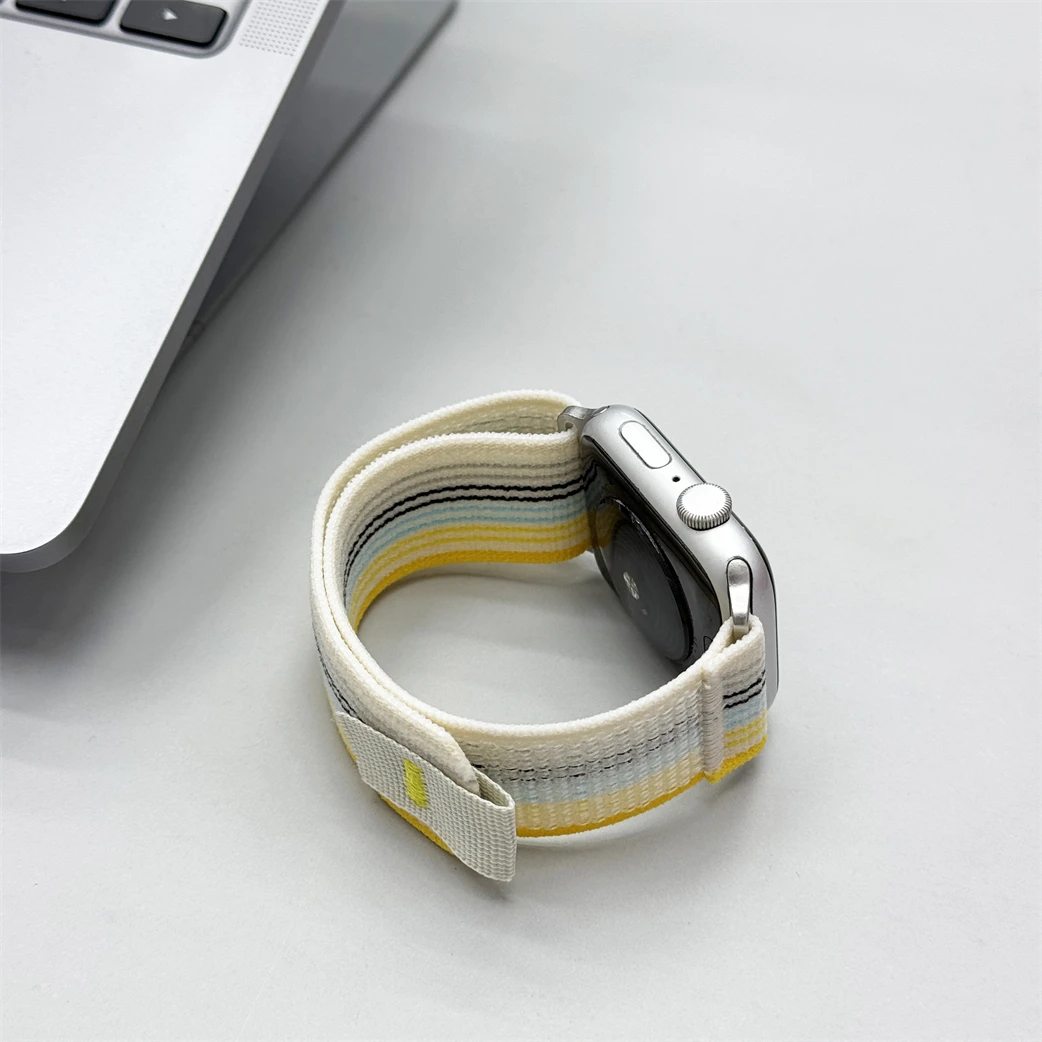 Apple Watch Ultra 2、Series 10、9、8、7、6、5、4、3、SE対応ストラップ、iWatch用バンド、49mm、46mm、45mm、44mm、40mm、38mm、42mmブレスレット