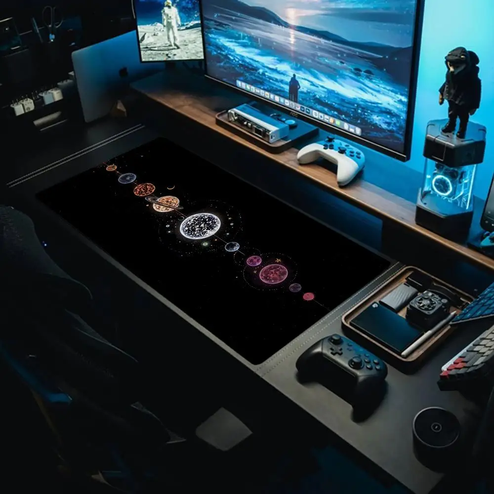 

Little Happiness in the GalaxyLarge anti-dirt and anti-slip mouse pad