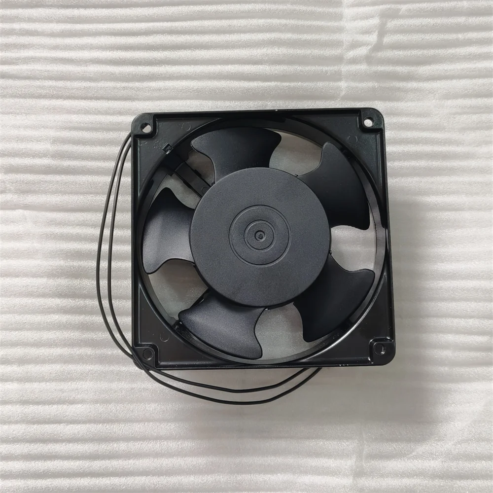 AA1282HB-AT 120*120*38mm  AC220V-240V 0.13/0.11A 2-wire Cooling Fan Metal Frame 2600 RPM Industrial Fan