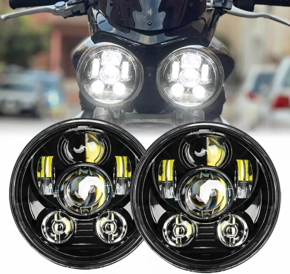 Motorcycle 5.75in Headlights for Triumph for Speed for Triple for Street for Triple 5 3/4