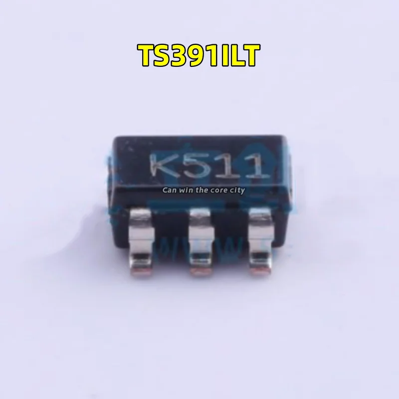 1-100 PCS/LOT TS391ILT SOT23-5 analog comparator new original imported TS391 screen print: K511