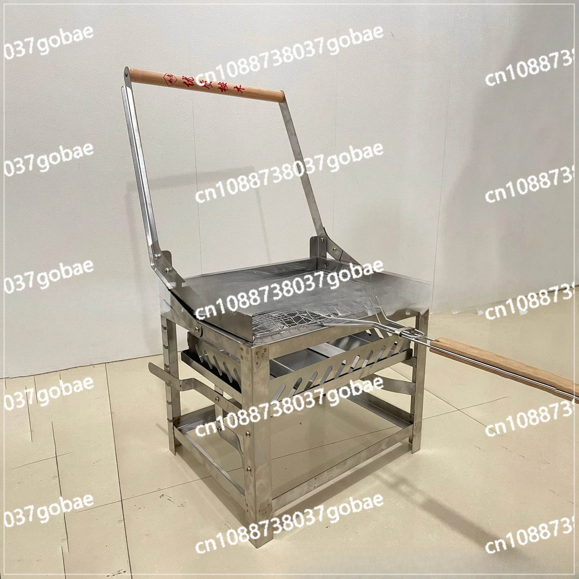 Rotating barbecue grill Multi-function adjustable rotating barbecue grill
