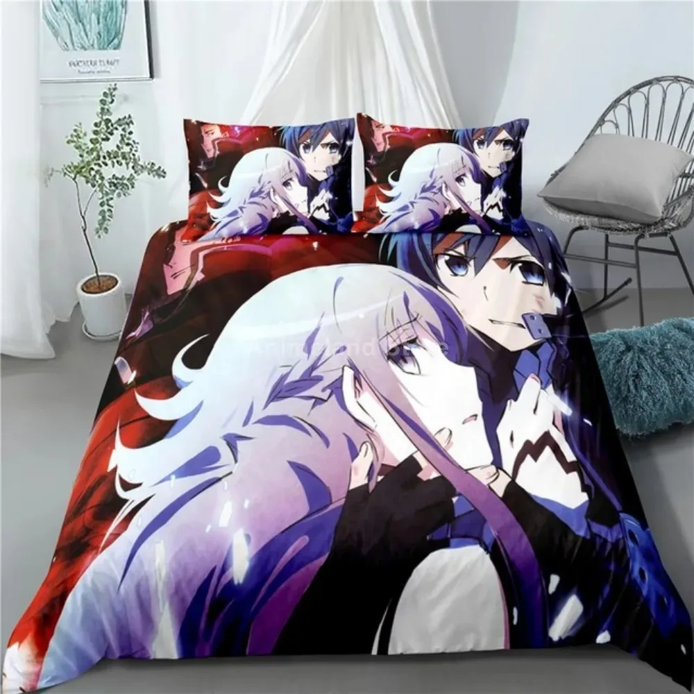 Sword Art Online Bedding Set Anime Bed Linen Quilt Duvet Cover Sets Home Decor Twin Single Queen King Size Fashion Gift Cartoon