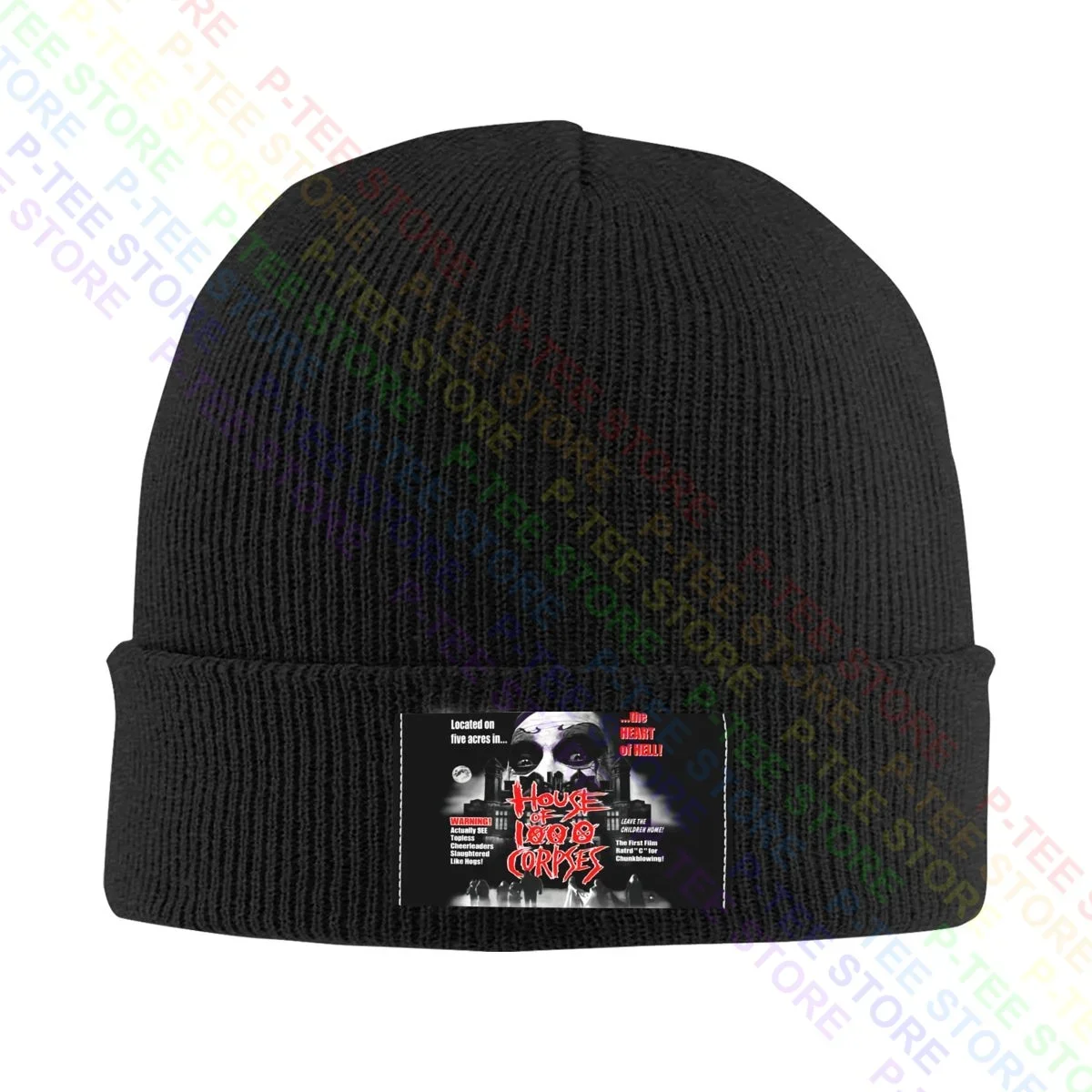 

2000S House Of 1000 Corpses Rob Zombie Movie Knitted Beanie Hat Beanies Cap Design Harajuku Comfortable
