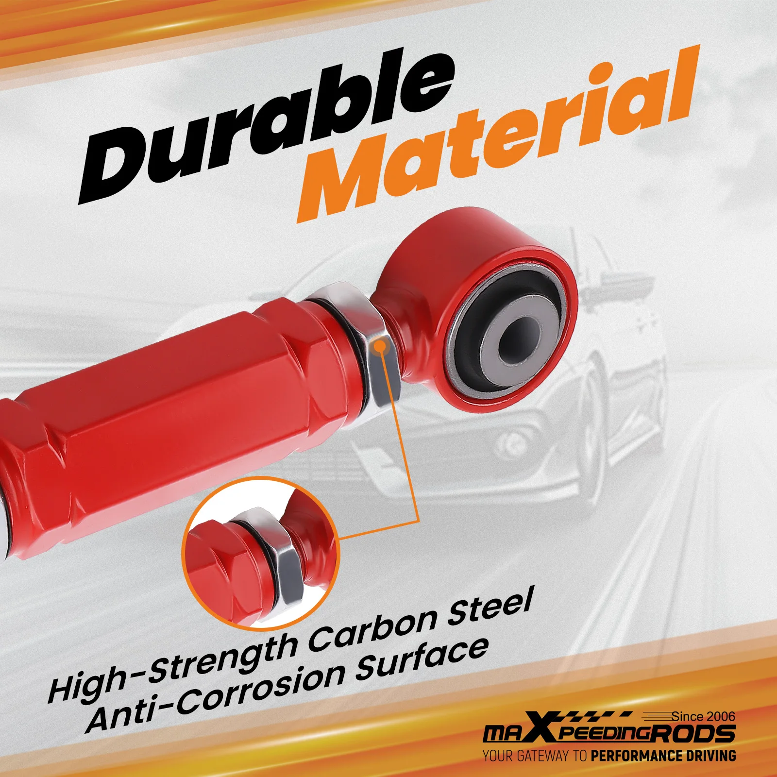 Adjustable Rear Camber + Toe Arm Kit Alignment For Integra DA DC2 DB 1990-2001