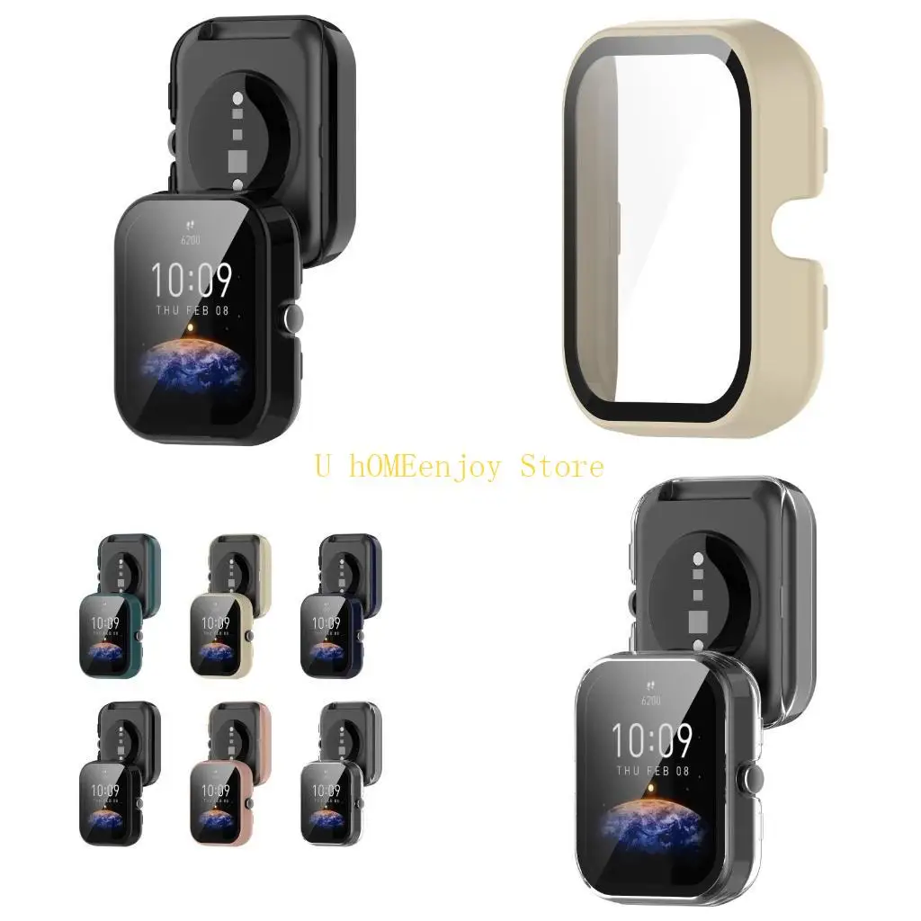 

B0KF Защитный чехол для замены защитного чехла с закаленной пленкой для AmazfitBI