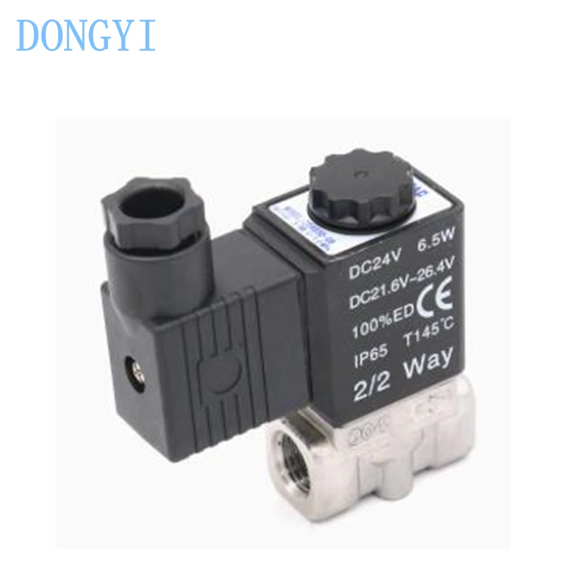Fluid Control Valve Direct-acting and Normally Closed 2SA030 -06 -08 A B C E F I AC220V DC24V AC110V DC24V AC24V