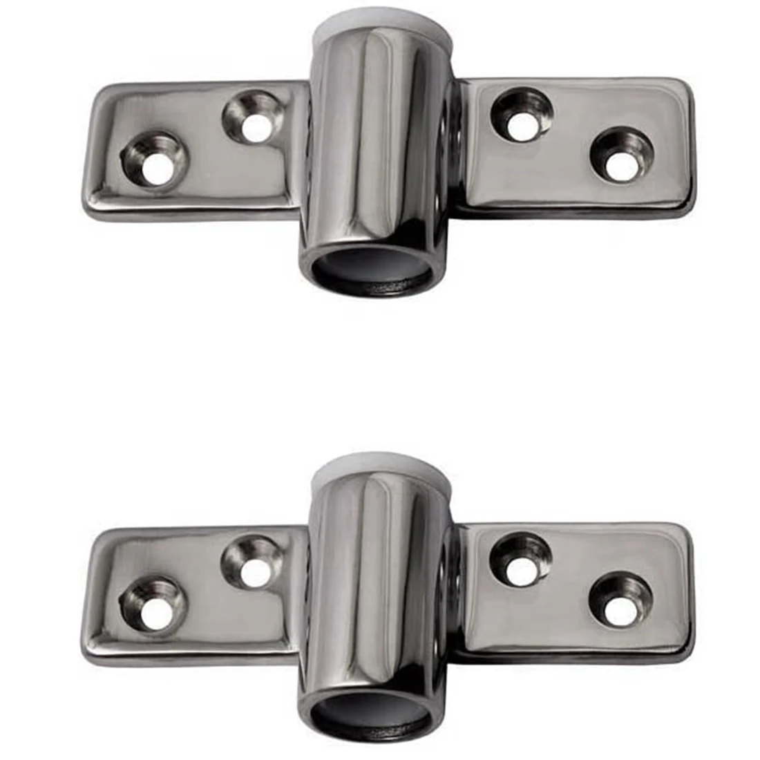 

B72A 2 Pcs Boat 316 Stainless Steel Oar Lock Socket Side Mount Rowlock Socket