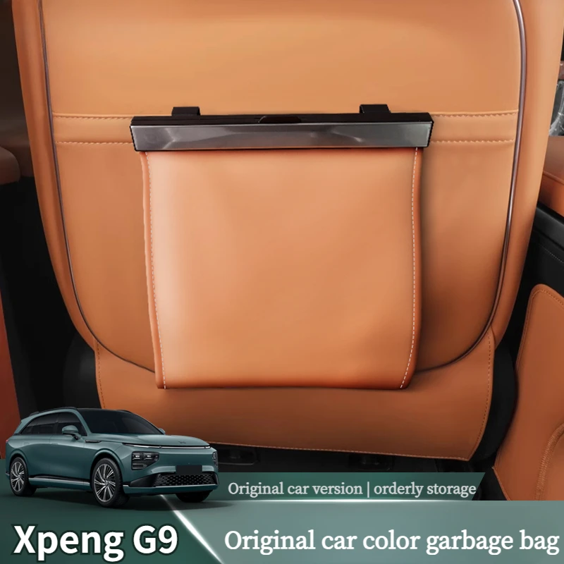 For Xpeng G9 24 garbage bag artifacts Car bucket Car interior Car back row storage modified accessories