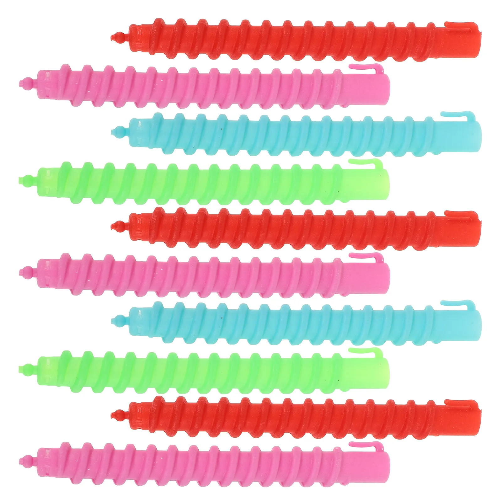 

60 шт. спиральных бигуди-роликов из полого пластика, легкие, удобные в использовании, для укладки коротких и длинных волос, для создания локонов, для женщин и мужчин, для ухода за волосами