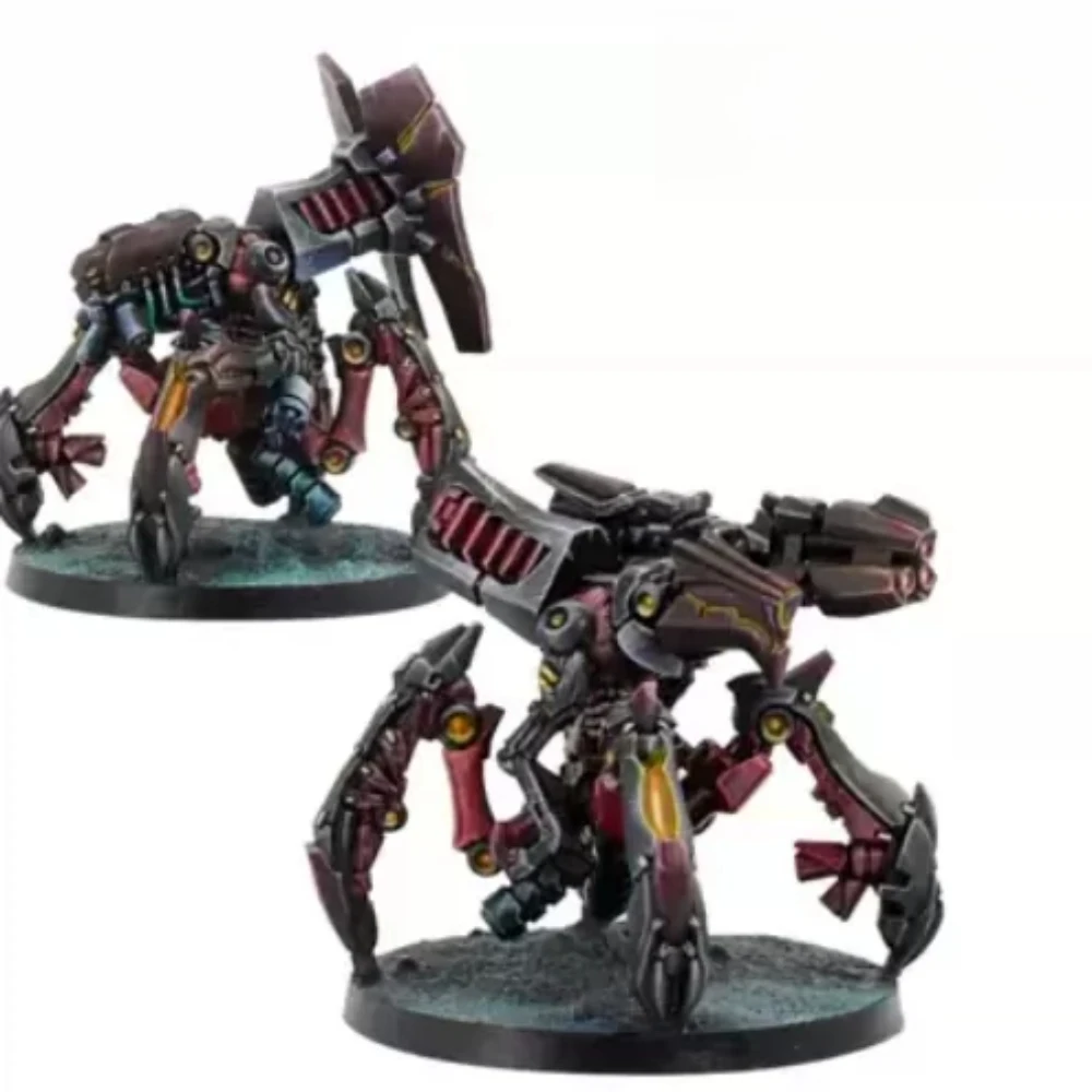 Resin CA Drone Remotes Pack Unpainted Die-casting Resin Model Kit, Including Base, DIY Model Kit