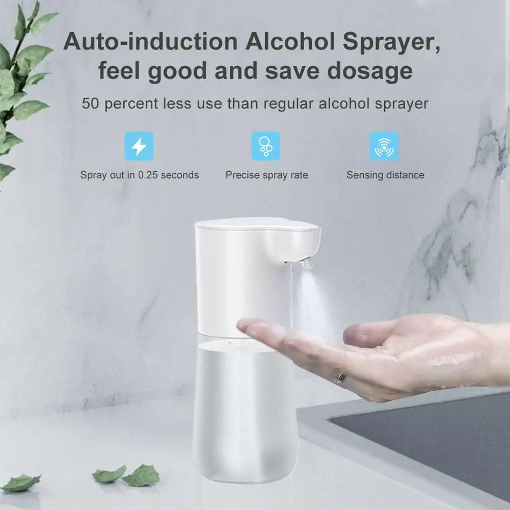 USB Rechargeable Contactless Soap Dispenser - 350/600ml Smart Sensor Automatic Foam Soap Hand Sanitizer Machine