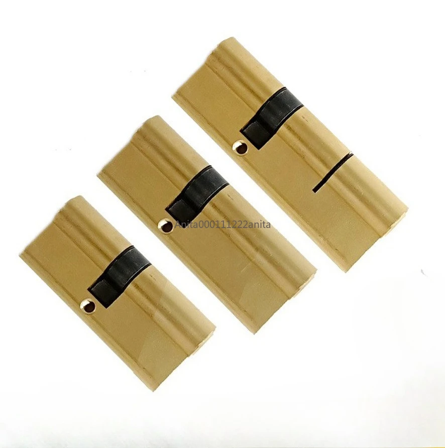 Custom Door Lock Hotel Fingerprint Lock Cylinder 40-100mm Blade C Level 3 Iron Key Iron Box Core