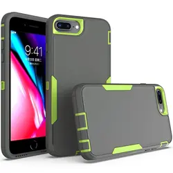 Fit iPhone 7 Plus Phone Cover, Heavy Duty Shockproof Support magnetic car mount Protective Case For iPhone 8 Plus