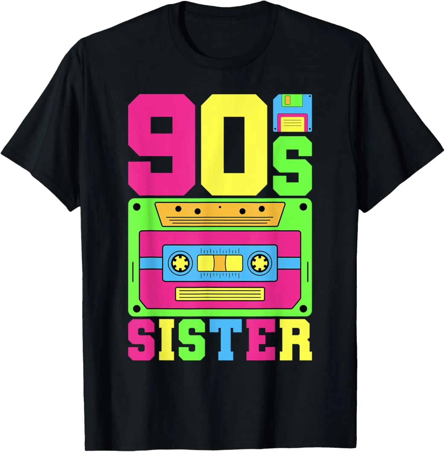 90s Sister 1990s Theme Party 90s Costume Nineties Outfit 90s T-Shirt