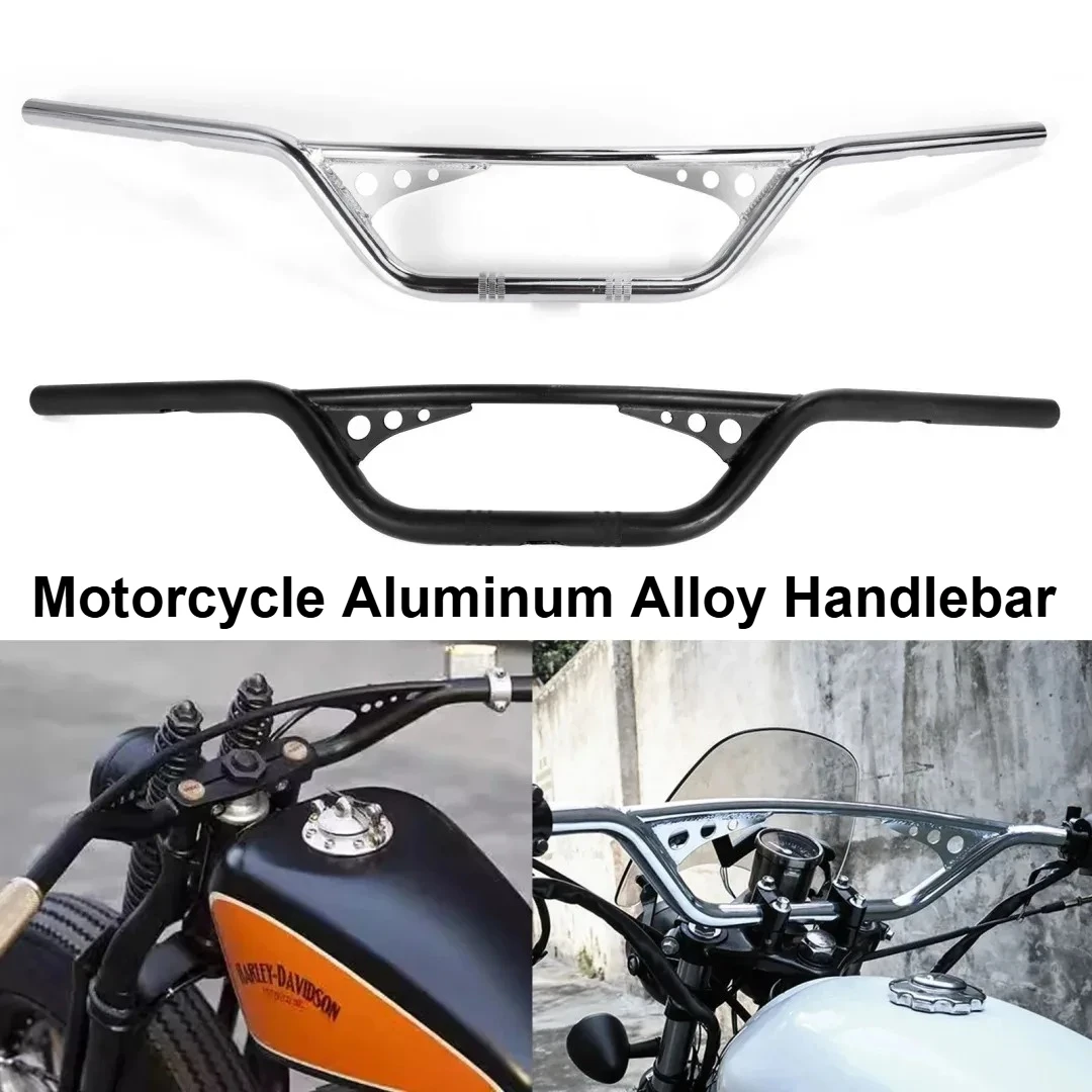

22mm/25mm Universal Motorcycle Aluminum Handlebar for Harley XL883 Honda Suzuki Kawasaki, Chopper Touring Tracker Scooter
