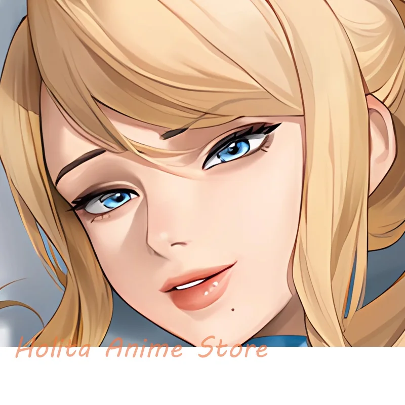 Dakimakura Anime Samus Aran Double-sided Print Life-size Body Pillow Cover Pillowcase