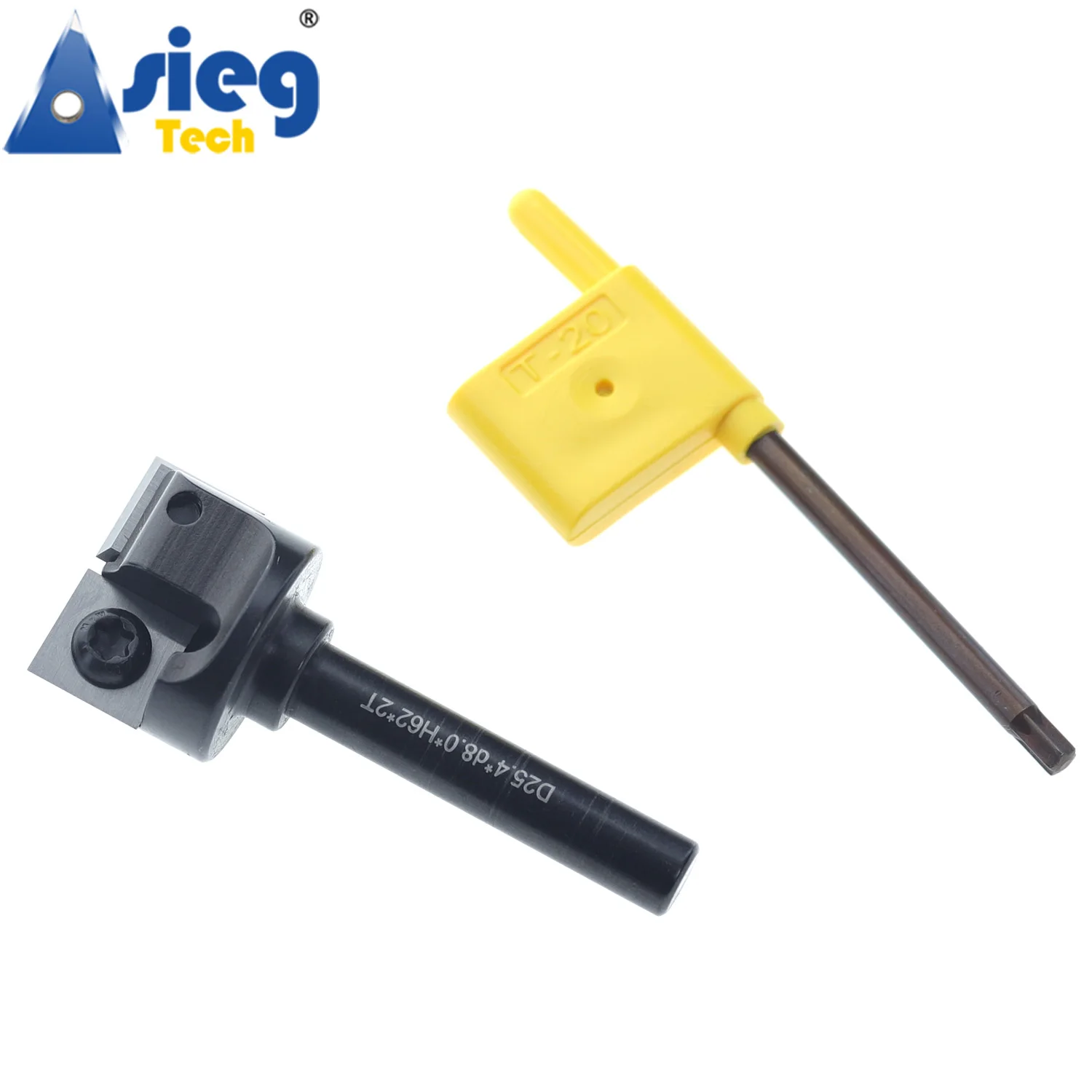 Spiral Flush Trim Router Bit 8mm Shank Surfacing Template Trimmer 25.4mm Cut Diameter Carbide Insert Cutter