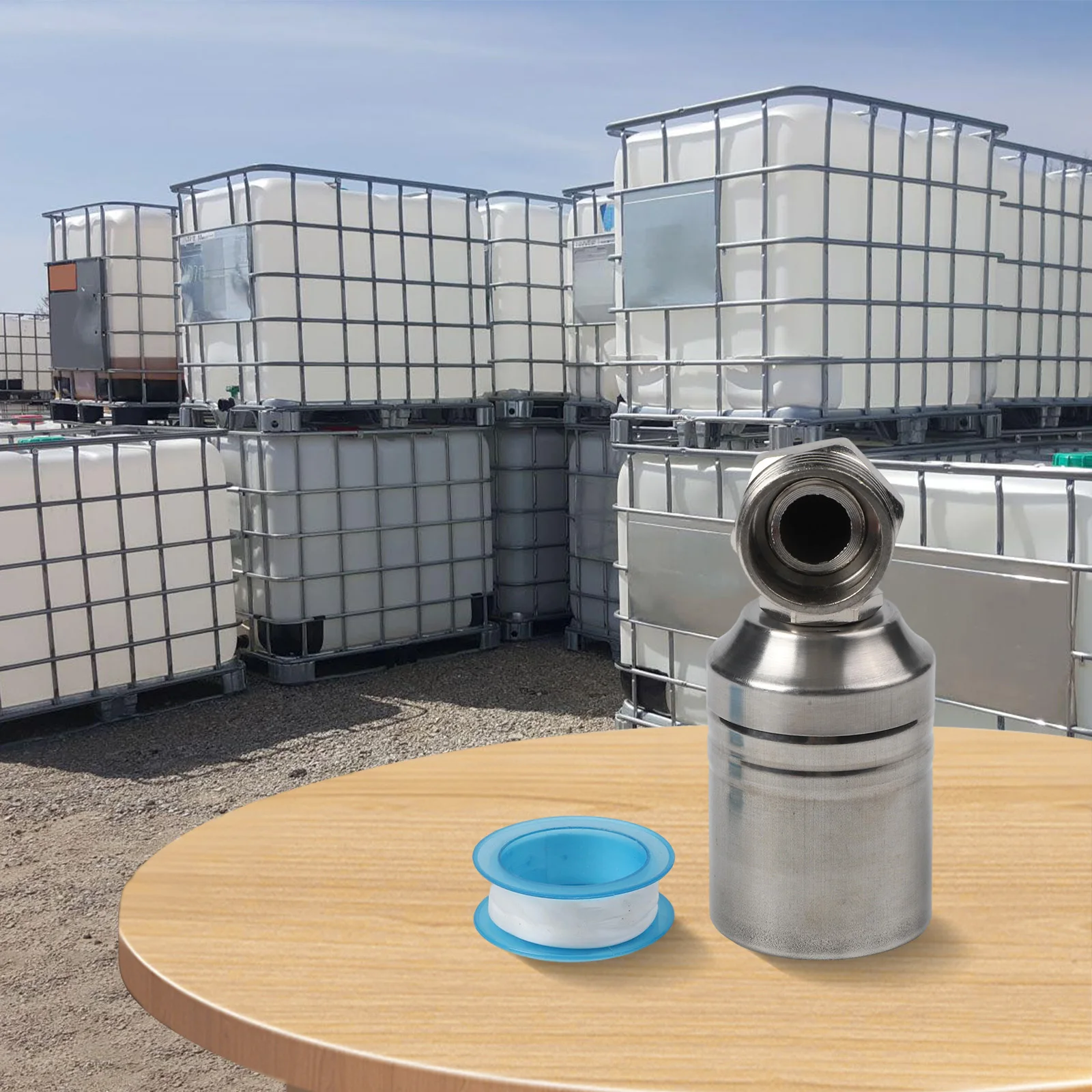 Compact Float Ball Valve Valve Actuator Stainless Steel Valve Silver Float Ball Valve Long-lasting Construction