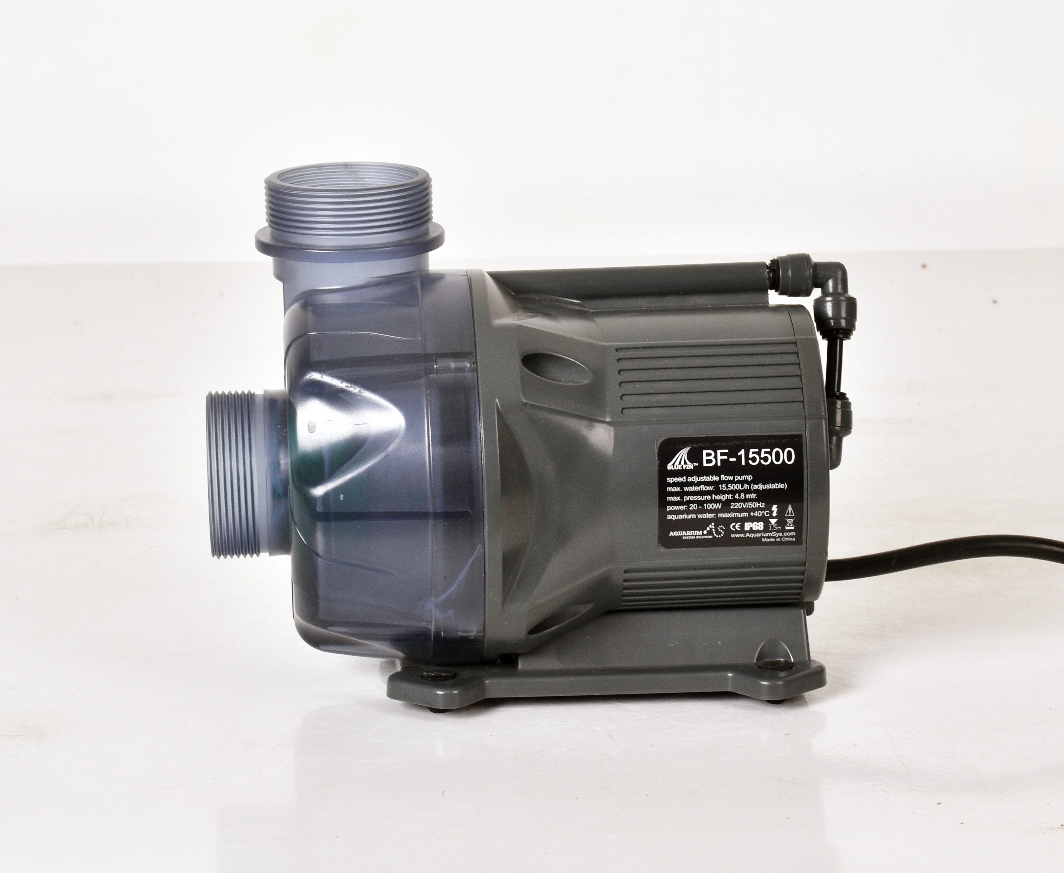 High Efficiency BlueFin Pump 20-110W  Super Silence Flushing Design Aquarium Variable Frequency Pump
