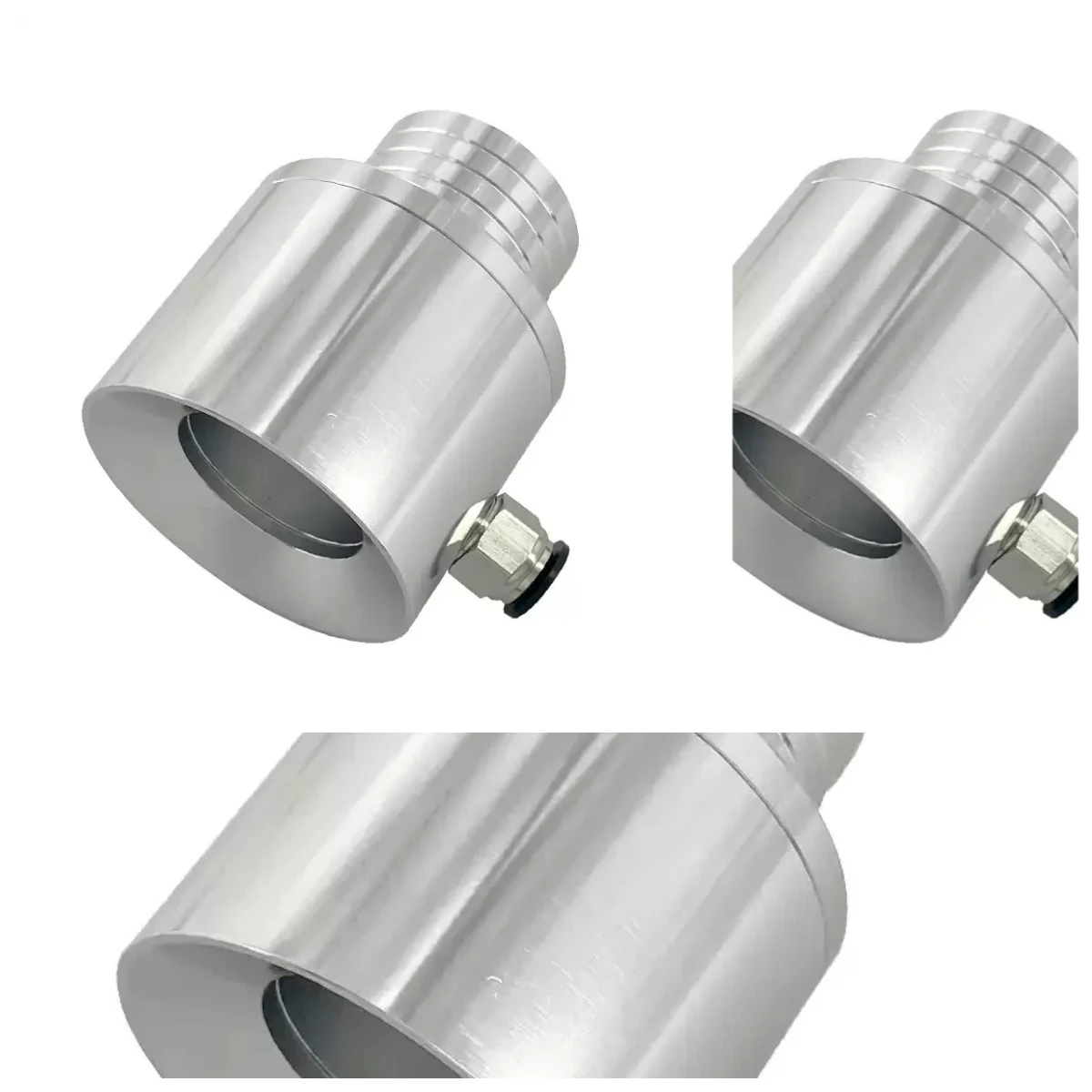 Single Head Aluminum Alloy Air Amplifier Pneumatic Conveyor Vacuum Generator Pneumatic Feeder Powder Suction Feeder