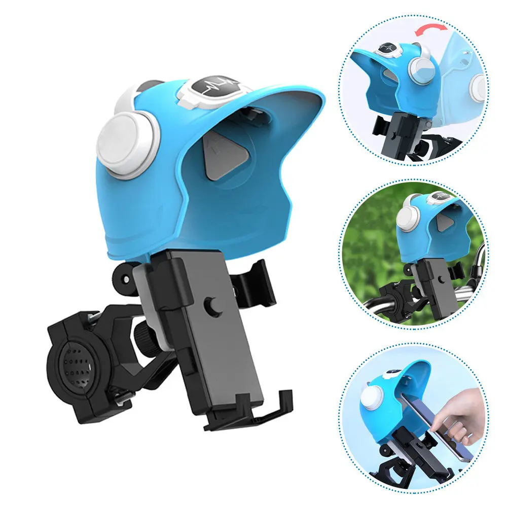 

Bike Mobile Phone Holder Wide Compatibility Adjustable Motorcycle Mount Anti-Slip Phone Bracket for Handlebar Universal 65-Inch