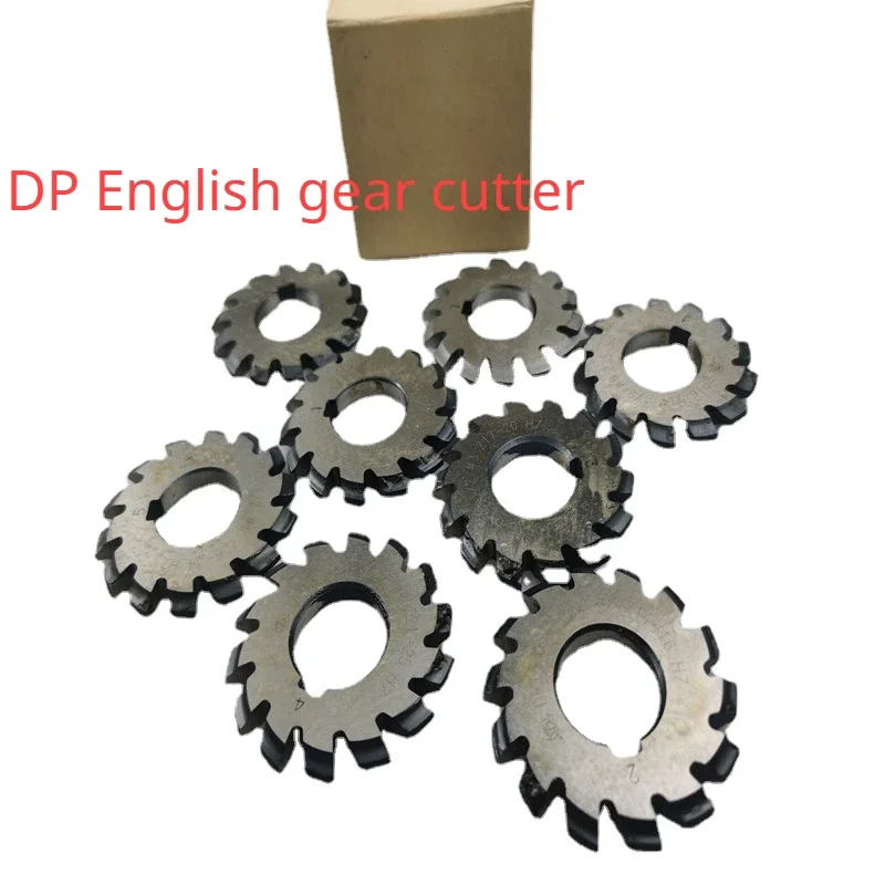 1PCS Gear Milling Cutter inch HSS Gear Cutting Tools Pressure Angle 14.5 Degrees DP8 DP16D P18 DP20 1-8