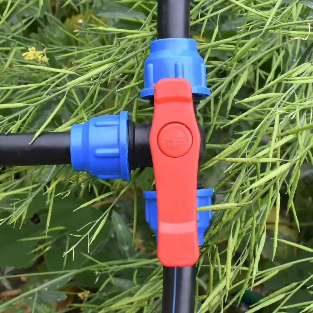 

20/25/32/40/50 мм полиэтиленовая труба, кран, переключатель, пластик, простая установка, 3-ходовой шаровой клапан, ирригационная труба, быстроразъемные фитинги для водопроводных труб