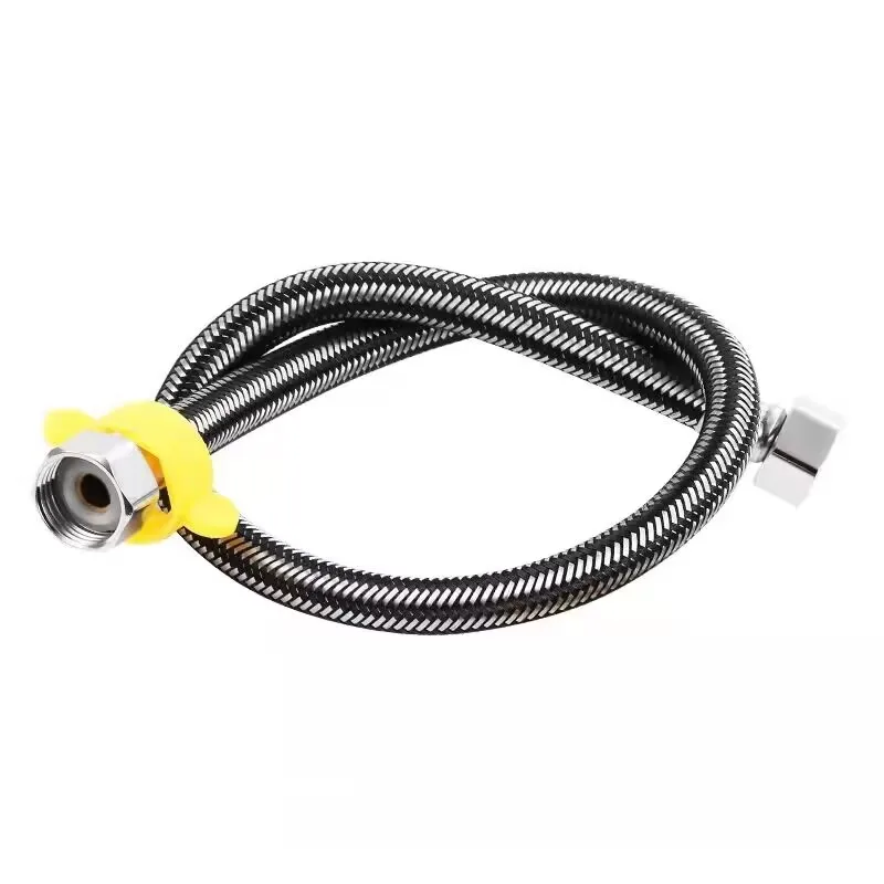 New 1/2 Inch Stainless Steel Plumbing Explosion-proof Flexible Braided Hose Water Pipe 20/200cm Shower Bathroom Accessories