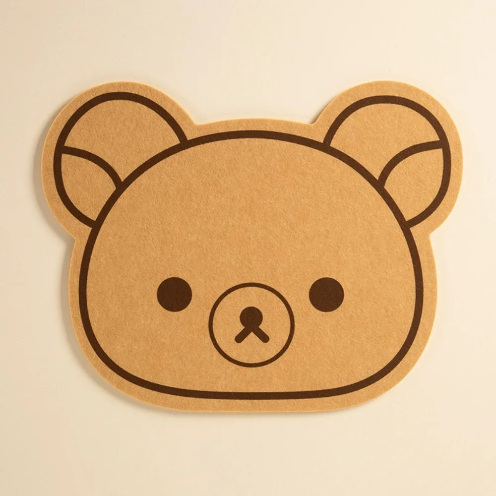 لوحة لباد الدب الصغير ذاتية اللصق لطيف الكرتون جدار ديكور عرض الصور مذكرة رسالة مجلس المنزل مكتب الحضانة الديكور