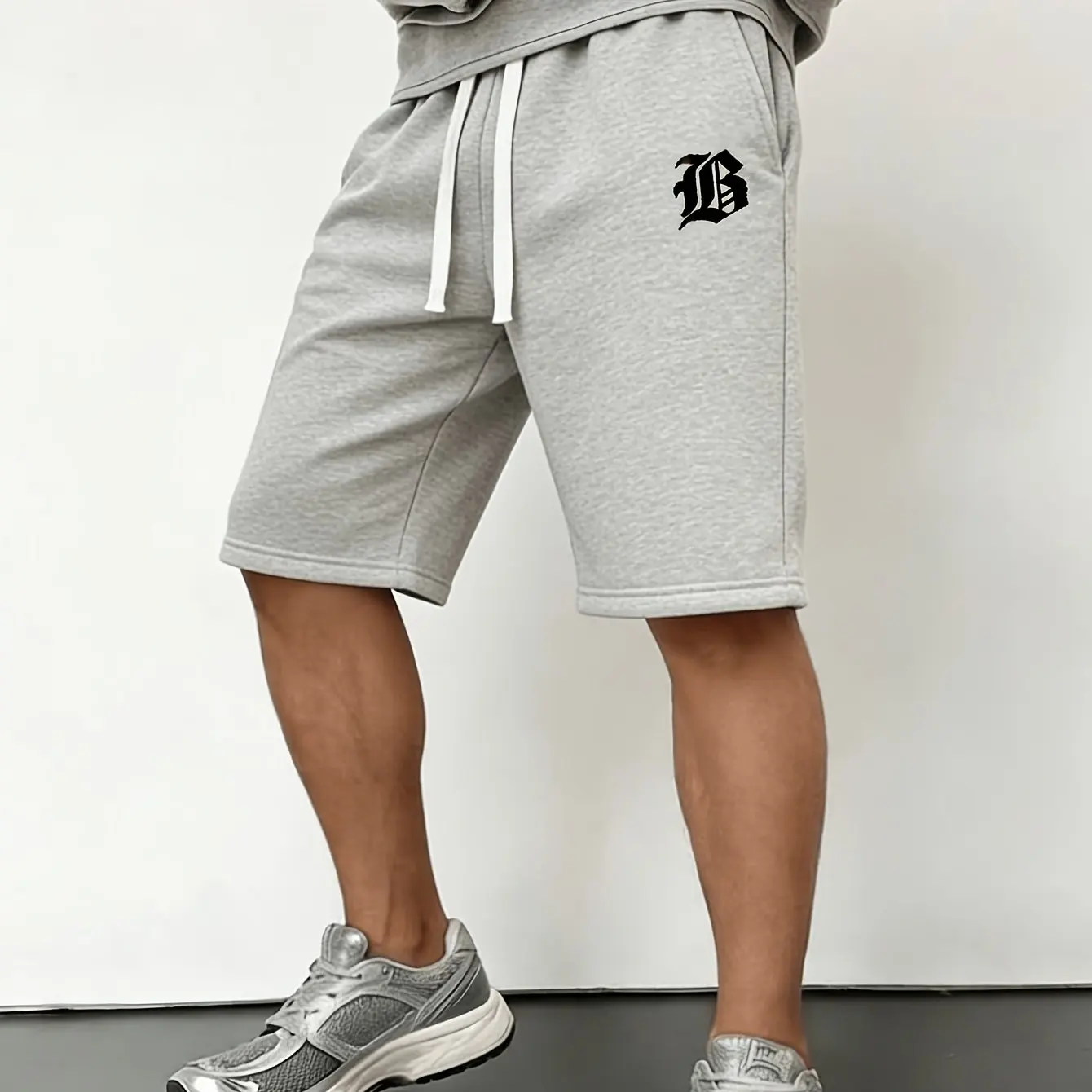 

Summer Men's Casual Fashion Letter Print Shorts Breathable Fabric Stylish Versatile Suitable for Sports and Everyday Wear