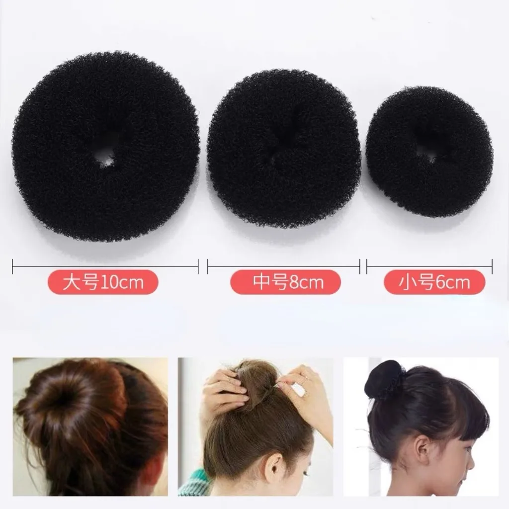 3 Kleuren Magic Roll Foam Spons Vrouwen Haarknot Maker Donut Hair Styling Tools Kapsel Haaraccessoires Voor Meisjes