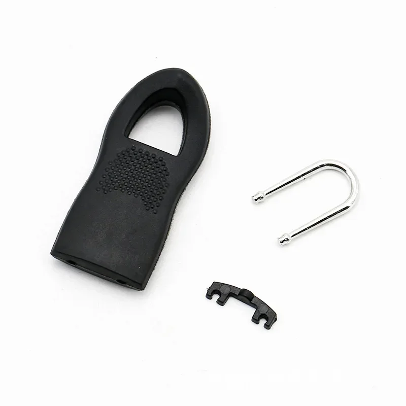 Ersatz-Reißverschlusszieher, werkzeuglos, für Kleidung, Koffer, Rucksack, abnehmbar, abtrennbar, Endverstellung – Detail 2