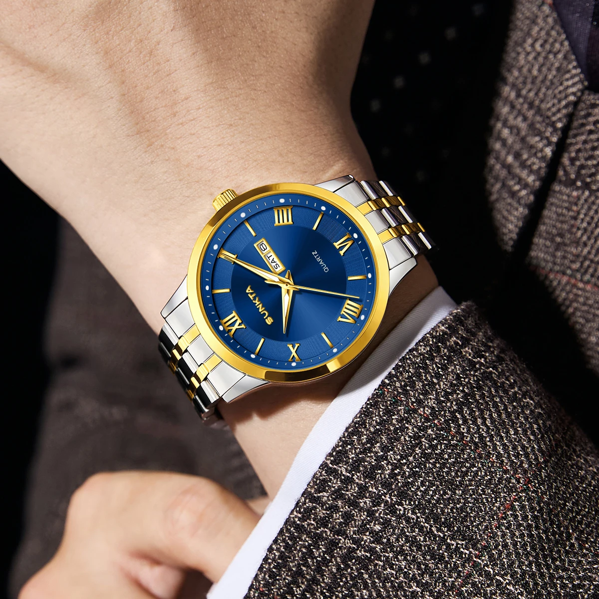 SUNKTA Design Man Luxe horloge - Smartwatch Luxury Watches For Men recensie en prijs