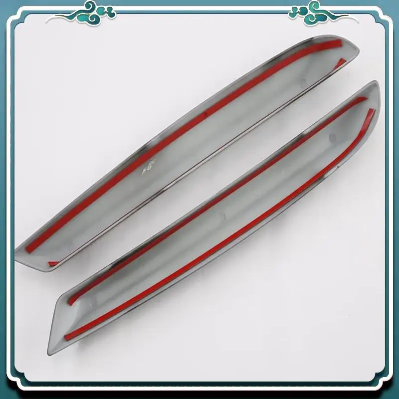 

ABTU-Car Fog Light Cover Front Fog Light Cover Fog Light Trim Sticker Accessories ABS Carbon Fiber For MG 4 MG4 EV Mulan 2023 20