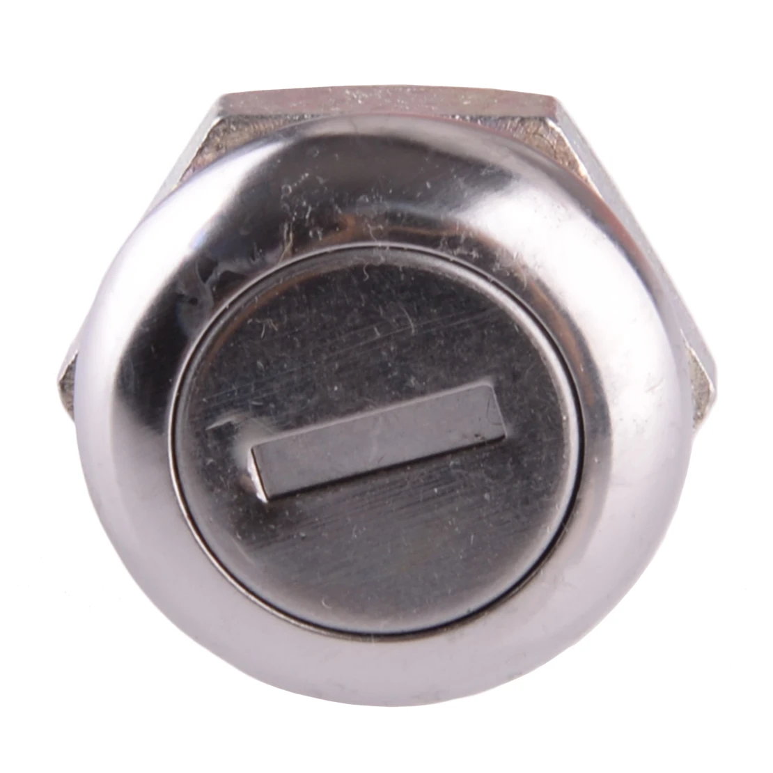 Car Rear Lock Cylinder with Keys Fit for Folding T Handle Latch Toolbox Truck Trailer RV Motorhome Electrical Cabinet Silver