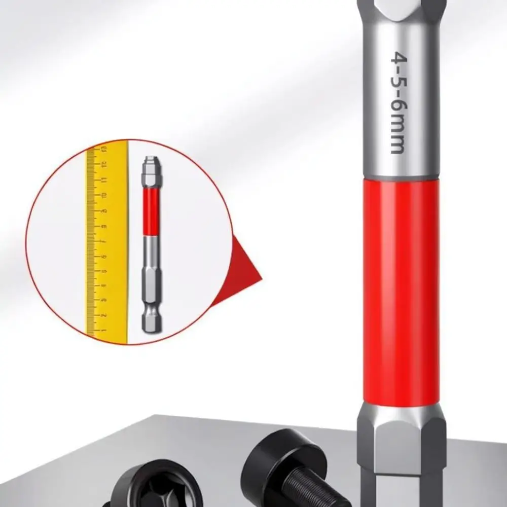 Magnetic Pagoda Hex Bit Set S2 Alloy Steel For Electric Screwdriver Cordless Drill Impact Driver Fastener Hardware Tools