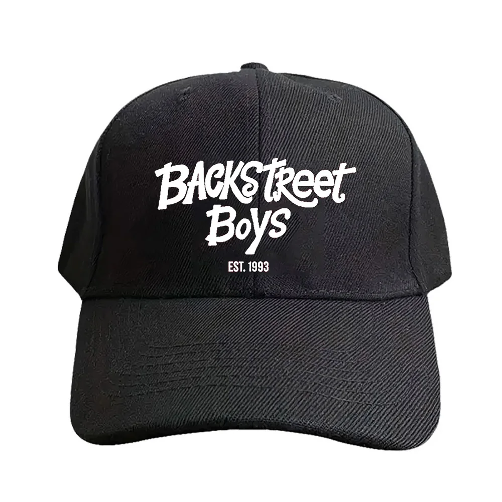 Backstreet Boys est 1993 Caps Sommer-Baseballkappe für Erwachsene, verstellbar mit gebogener Krempe, Entenschnabelhut, Sonnenschutz, Sonnenhüte