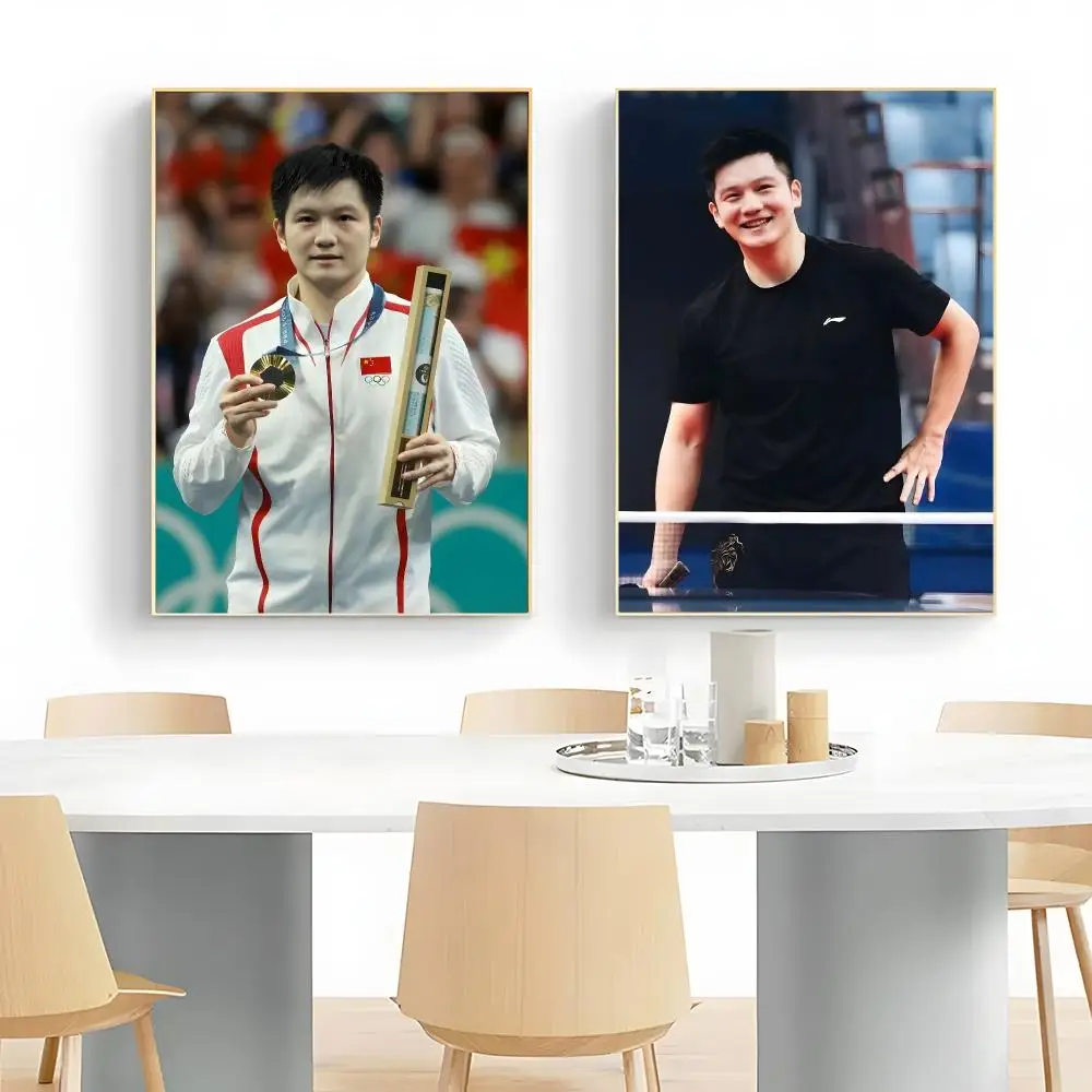 Ping Pong Star F-Fan Zhendong Poster Wall Art Print Decorative Mural Home Decor Gift Unframed