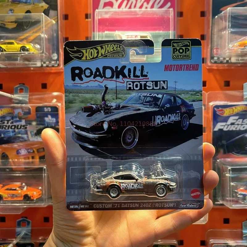 Hot New Genuine Stock Hot Wheels Alloy Sports Car Popular Culture Series Wysokiej jakości symulacja samochodu Zabawka Model Kolekcja Prezenty