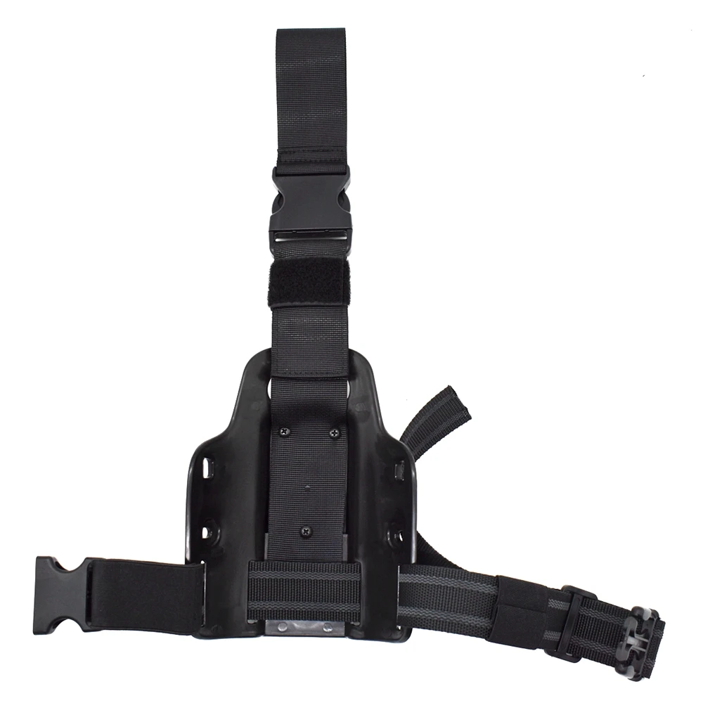 Airsoft Drop Leg Platform, Tactical Thigh Mount Rig Platform, Drop Leg Holster Panel for Glock 17 19 Beretta 92 96 SIG P226 1911