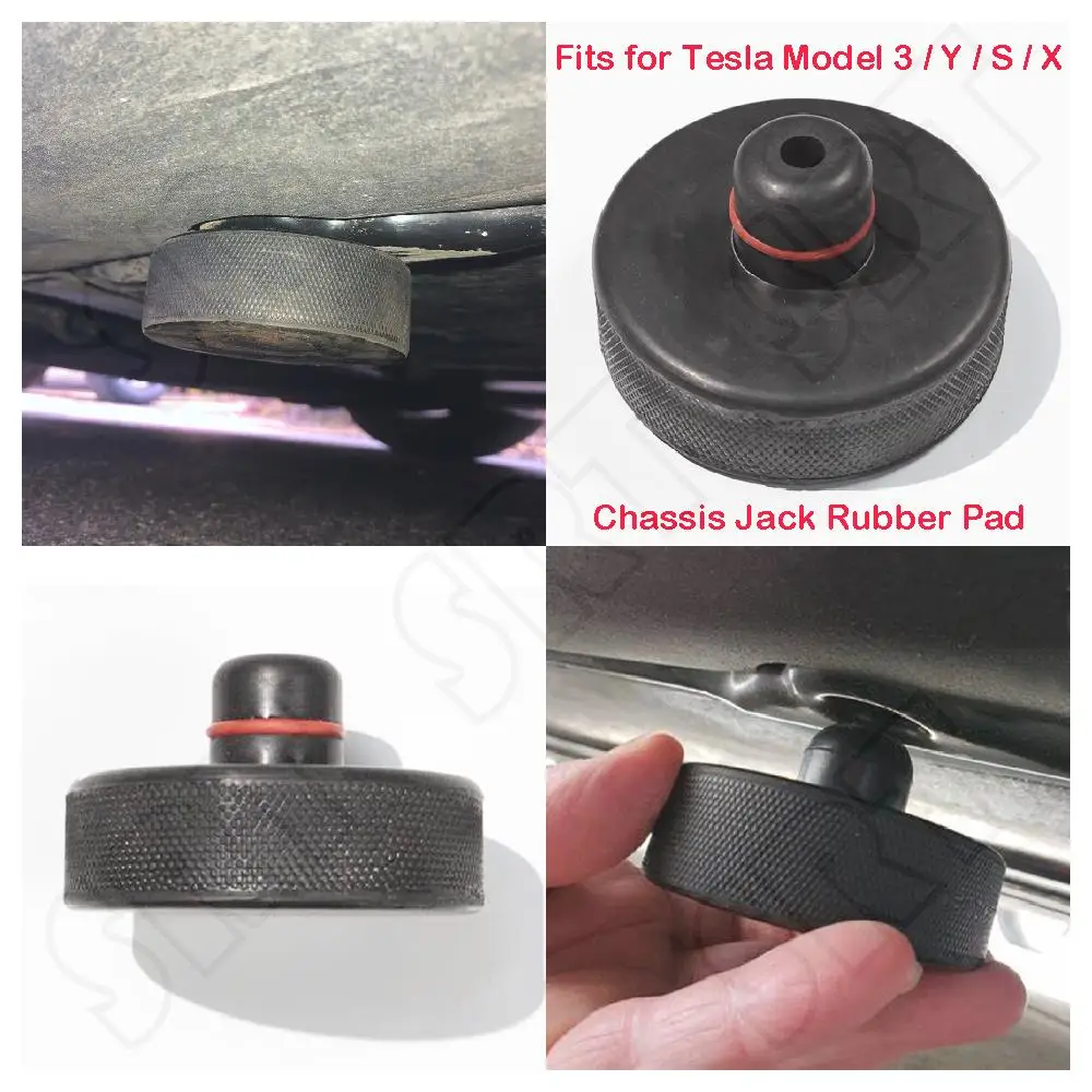 

Fits for Tesla Model 3 Y S X Model3 ModelY ModelS ModelX Car Accessories Jack Rubber Pad Auto Chassis Lifting Protection Slider