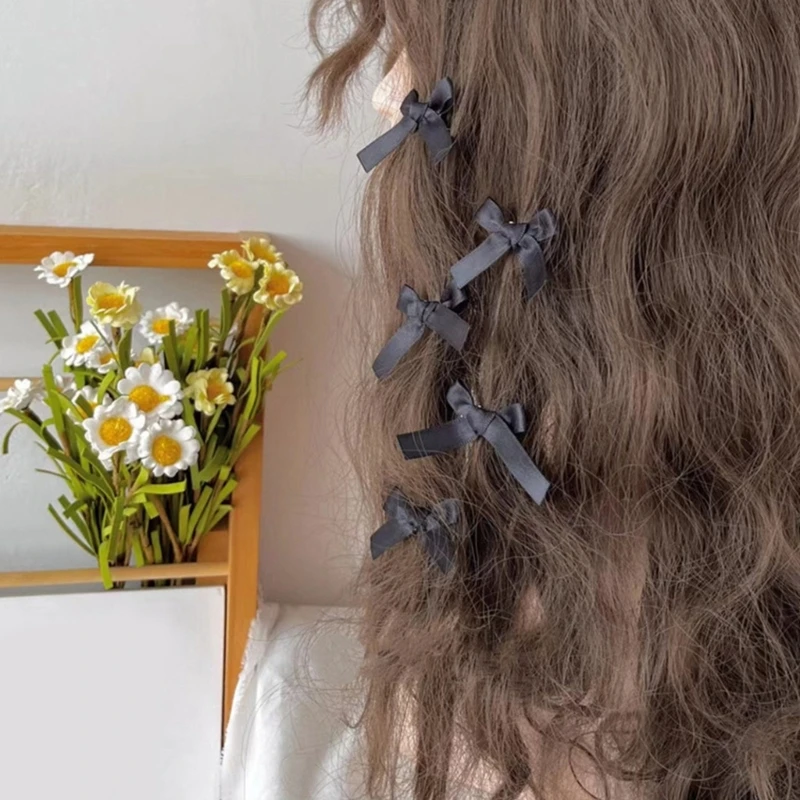 Kleine strik haarclip voor dames meisjes lint haarspelden haarspeldjes hoofddeksels dropsale