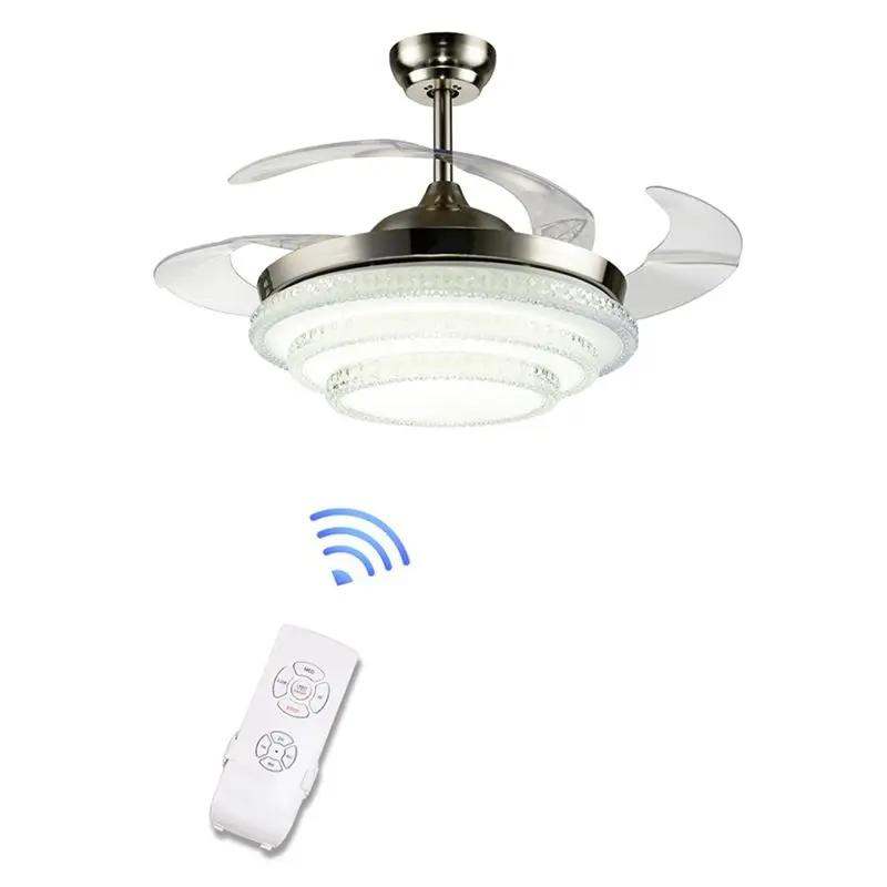 AEE3-5X Universal Ceiling Fan Lamp Remote Control Kit AC 110V Timing Setting Switch Adjuste Wind Speed Transmitter Receiver