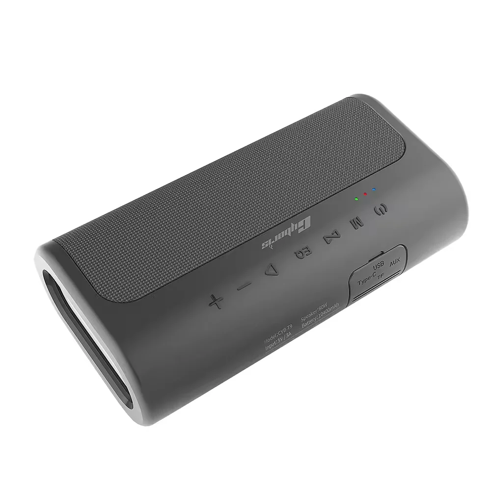 

80W Blue Tooth Speaker, Powerful Sound And Deep Bass, Portable Wireless, IPX5 Waterproof, 18H Playtime, EQ, USB, Loud Subwoofer
