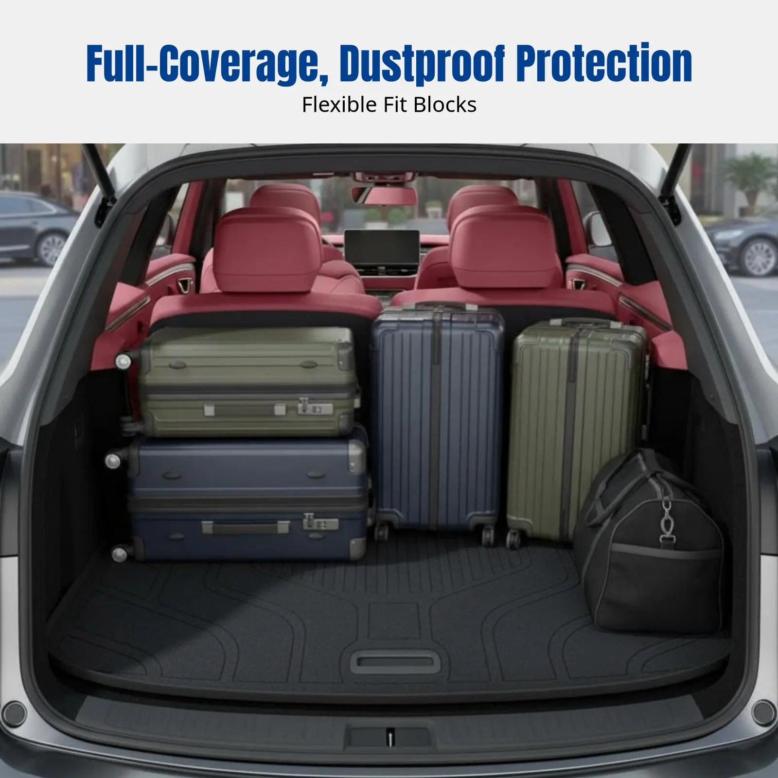 

AITO Model 7 2026 TPE Trunk Mat, tailored fit for 5-seater and 6-seater, integrated luggage liner, waterproof, car upgrade