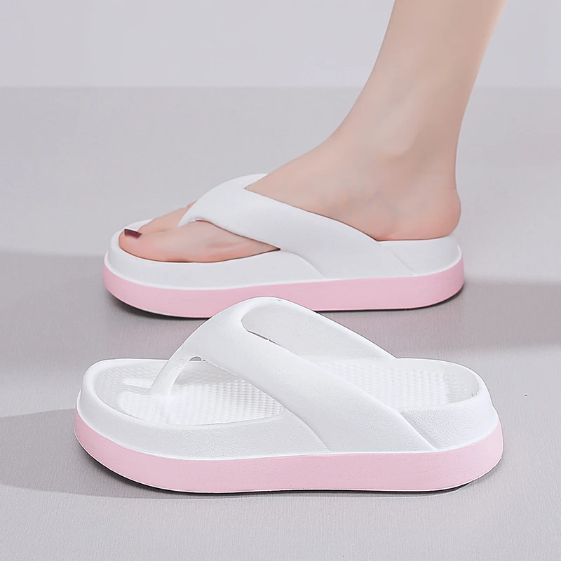 New Woman flip flops Popular Design Shoes trend Casual Platform Sandals non-slip Outdoor slippers Unique features Flat sandals